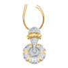 Glaucium Diamond Pendant