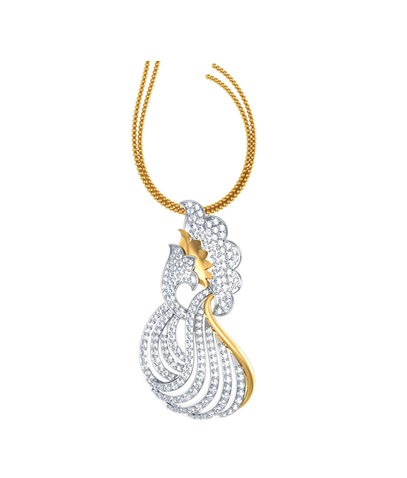 Nigella Diamond Pendant