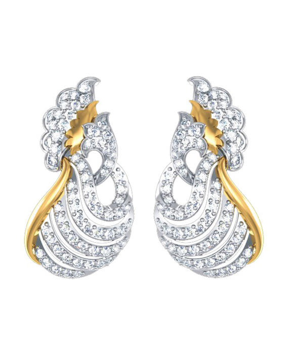 Nigella Diamond Earring