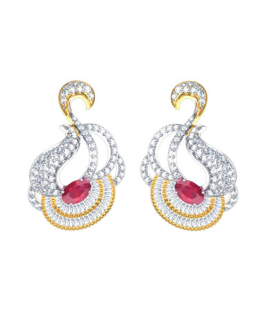 Candutuft Diamond Earring