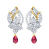 Spathe Diamond Earring