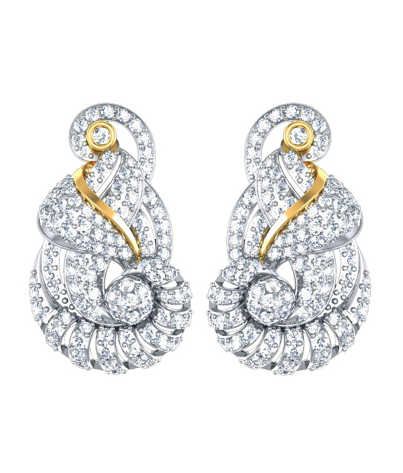 Valerian Diamond Earring