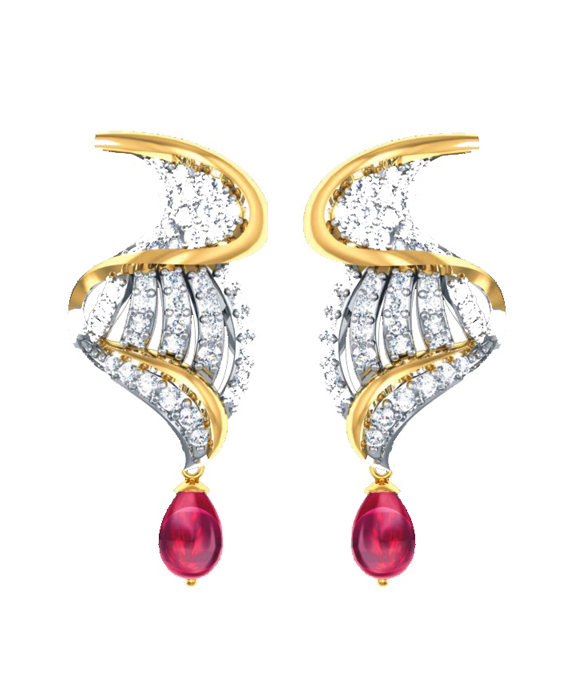 Mentzelia Diamond Earring