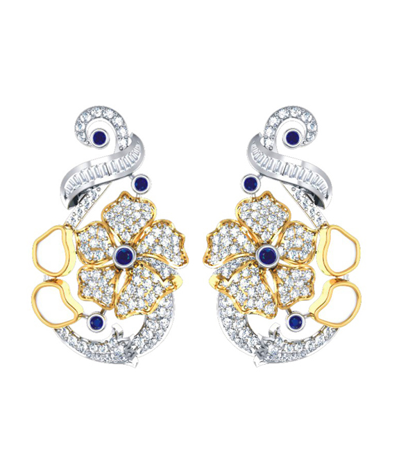 Saponaria Diamond Earring