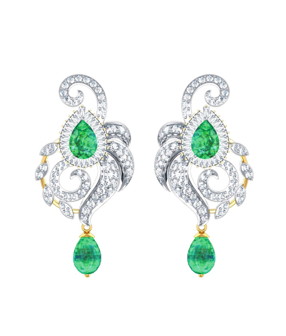 Sandworth Diamond Earring