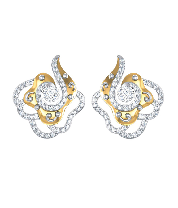 Snapdrag Diamond Earring