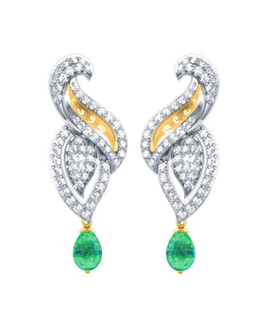 Cospring Diamond Earring