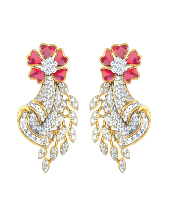 Ursinia Diamond Earring