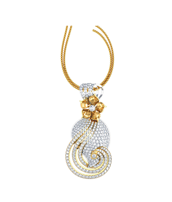 Pistril Diamond Pendant