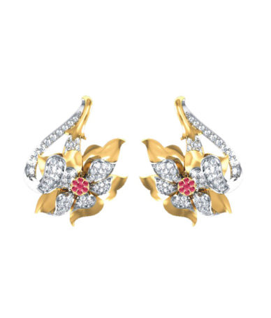 Pendulina Diamond Earring