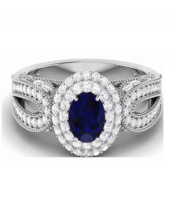 Quincy Solitare Ring