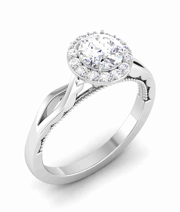 Angeles Solitare Ring