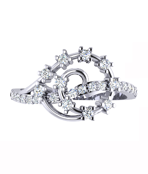 Casual Diamond Ring