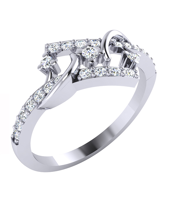 Sparkling Diamond Ring