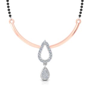 Radiant Teardrop Mangalsutra