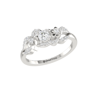 Blossom Radiance Solitaire Ring