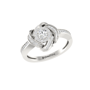 Eternal Rose Solitaire Ring