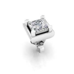 Princess Solitaire Studs