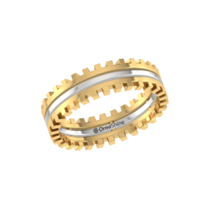 Wheely Gold Ring