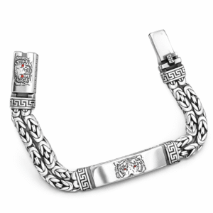 Tiger Eye Silver Bracelet