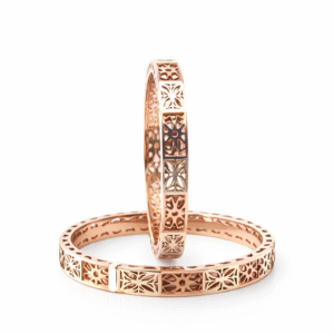 Contemporary Silver Bangle