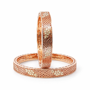 Intricate Silver Bangle